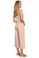 Kombinezon Damski Model MOE571 Beige - Moe Moe Kombinezon Damski Model MOE571 Beige - Moe Moe
