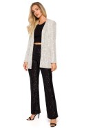 Marynarka Model MOE724 Szampan - Moe Moe Marynarka Model MOE724 Szampan - Moe Moe