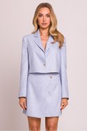 Marynarka Model MOE853 Błękit - Moe Moe Marynarka Model MOE853 Błękit - Moe Moe