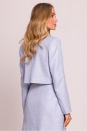 Marynarka Model MOE853 Błękit - Moe Moe Marynarka Model MOE853 Błękit - Moe Moe