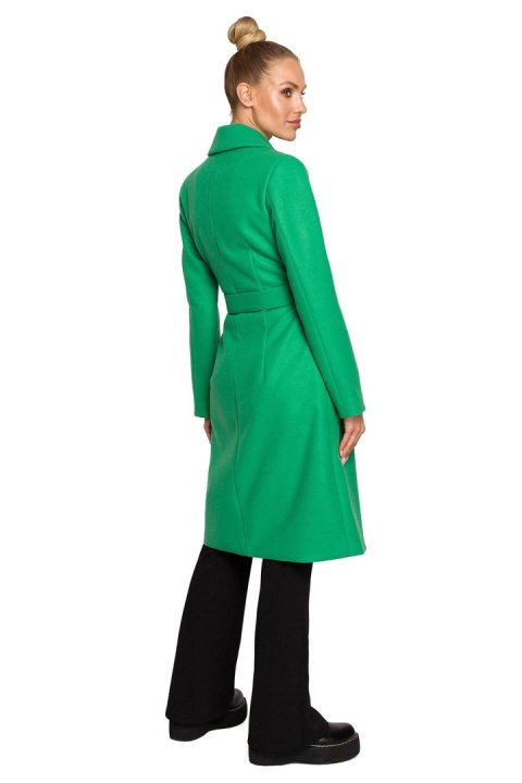 Płaszcz Model MOE708 Green - Moe Moe Płaszcz Model MOE708 Green - Moe Moe