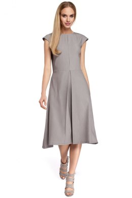 Sukienka Model MOE296 Grey - Moe Moe