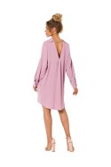 Sukienka Model MOE740 Dirty Pink - Moe Moe Sukienka Model MOE740 Dirty Pink - Moe Moe