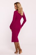 Sukienka Model MOE824 Pink - Moe Moe Sukienka Model MOE824 Pink - Moe Moe