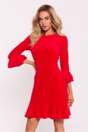 Sukienka Model MOE825 Red - Moe Moe Sukienka Model MOE825 Red - Moe Moe