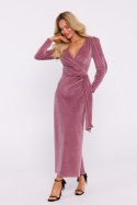 Sukienka Model MOE828 Dirty Pink - Moe Moe Sukienka Model MOE828 Dirty Pink - Moe Moe