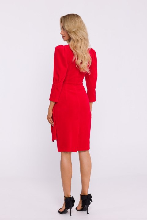 Sukienka Model MOE829 Red - Moe Moe Sukienka Model MOE829 Red - Moe Moe