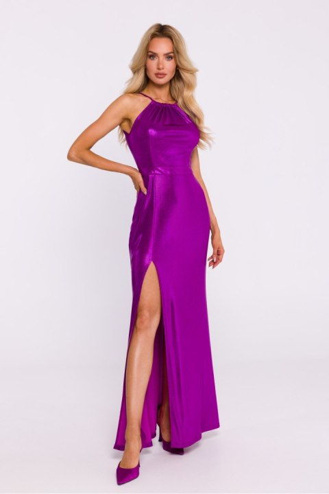 Sukienka Model MOE833 Purpura - Moe Moe Sukienka Model MOE833 Purpura - Moe Moe