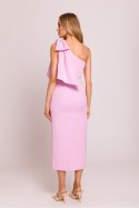 Sukienka Model MOE847 Pink - Moe Moe Sukienka Model MOE847 Pink - Moe Moe