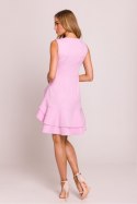 Sukienka Model MOE850 Pink - Moe Moe Sukienka Model MOE850 Pink - Moe Moe