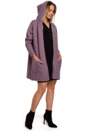 Sweter Kardigan Model MOE556 Wrzos - Moe Hurtownia odzieży on-line, moda damska, bielizna i obuwie dla kobiet - Matterhorn.pl Moe