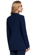 Żakiet Model MOE304 Navy - Moe Moe Żakiet Model MOE304 Navy - Moe Moe