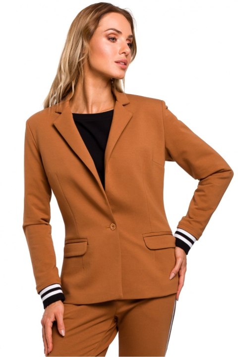 Żakiet Model MOE459 Carmel - Moe Moe Żakiet Model MOE459 Carmel - Moe Moe