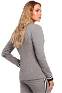 Żakiet Model MOE459 Grey - Moe Moe Żakiet Model MOE459 Grey - Moe Moe