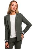 Żakiet Model MOE459 Military Green - Moe Moe Żakiet Model MOE459 Military Green - Moe Moe