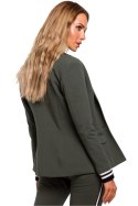 Żakiet Model MOE459 Military Green - Moe Moe Żakiet Model MOE459 Military Green - Moe Moe