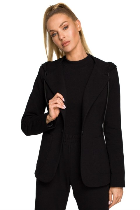 Żakiet Model MOE691 Black - Moe Moe Żakiet Model MOE691 Black - Moe Moe