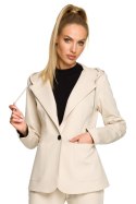 Żakiet Model MOE691 Piasek - Moe Moe Żakiet Model MOE691 Piasek - Moe Moe
