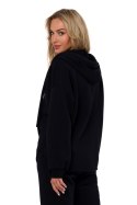 Bluza Damska Model MOE761 Black - Moe Moe Bluza Damska Model MOE761 Black - Moe Moe