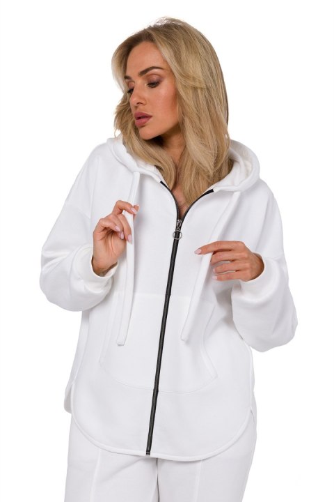 Bluza Damska Model MOE761 Ecru - Moe Moe Bluza Damska Model MOE761 Ecru - Moe Moe