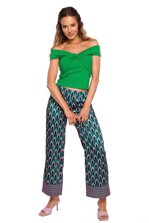 Bluzka Model MOE680 Green - Moe Moe Bluzka Model MOE680 Green - Moe Moe