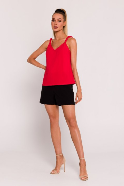 Bluzka Model MOE792 Red - Moe Moe Bluzka Model MOE792 Red - Moe Moe