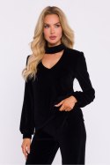 Bluzka Model MOE831 Black - Moe Moe Bluzka Model MOE831 Black - Moe Moe