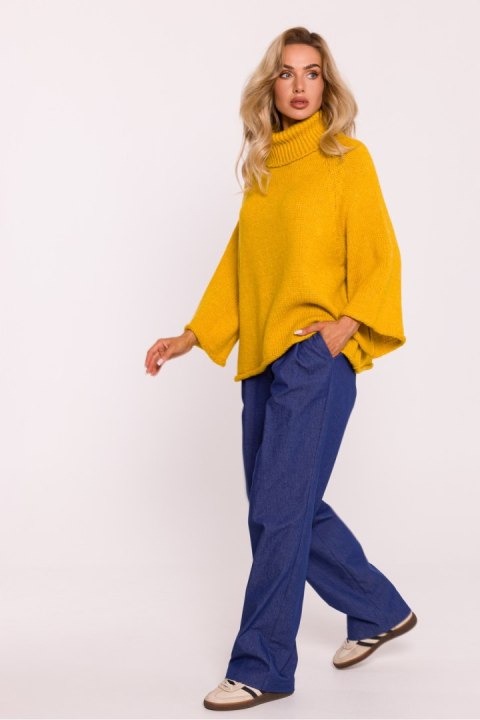 Golf Damski Model MOE822 Honey - Moe Moe Golf Damski Model MOE822 Honey - Moe Moe