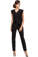 Kombinezon Damski Model MOE196 Black - Moe Moe Kombinezon Damski Model MOE196 Black - Moe Moe