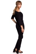 Kombinezon Damski Model MOE497 Black - Moe Moe Kombinezon Damski Model MOE497 Black - Moe Moe