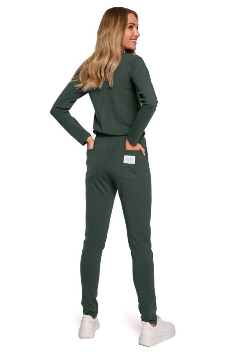 Kombinezon Damski Model MOE583 Militare Green - Moe Moe Kombinezon Damski Model MOE583 Militare Green - Moe Moe