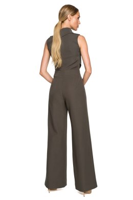 Kombinezon Model MOE702 Khaki - Moe Hurtownia odzieży on-line, moda damska, bielizna i obuwie dla kobiet - Matterhorn.pl Moe