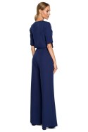 Kombinezon Model MOE703 Navy - Moe Moe Kombinezon Model MOE703 Navy - Moe Moe