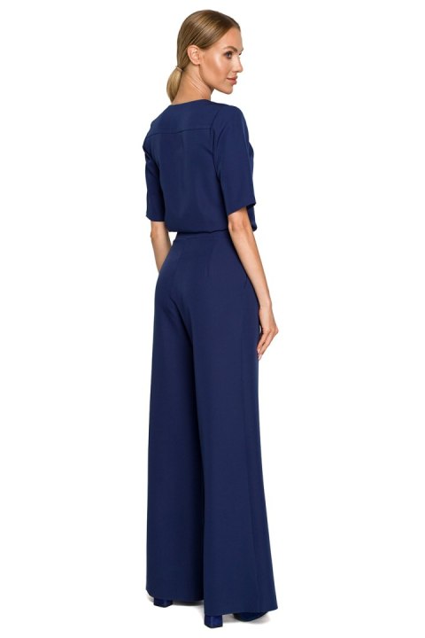 Kombinezon Model MOE703 Navy - Moe Moe Kombinezon Model MOE703 Navy - Moe Moe