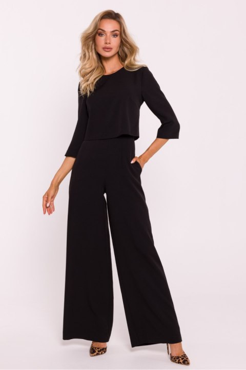 Kombinezon Model MOE798 Black - Moe Moe Kombinezon Model MOE798 Black - Moe Moe