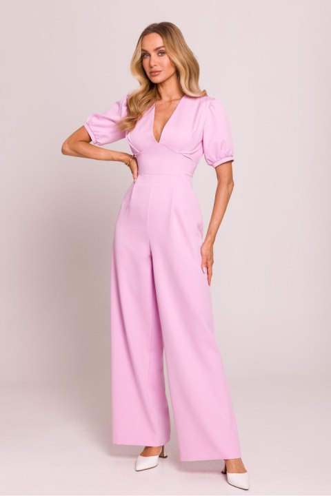Kombinezon Model MOE852 Pink - Moe Moe Kombinezon Model MOE852 Pink - Moe Moe