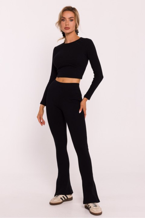 Legginsy Model MOE816 Black - Moe Moe Legginsy Model MOE816 Black - Moe Moe