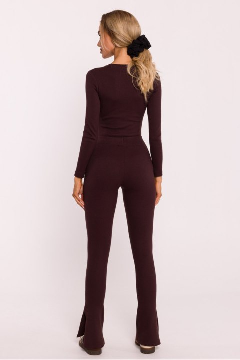 Legginsy Model MOE816 Brown - Moe Moe Legginsy Model MOE816 Brown - Moe Moe