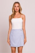 Spódnica Model MOE854 Błękit - Moe Moe Spódnica Model MOE854 Błękit - Moe Moe