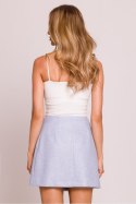Spódnica Model MOE854 Błękit - Moe Moe Spódnica Model MOE854 Błękit - Moe Moe