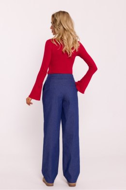 Spodnie Damskie Model MOE799 Blue - Moe Moe