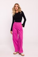 Spodnie Damskie Model MOE799 Pink - Moe Moe Spodnie Damskie Model MOE799 Pink - Moe Moe