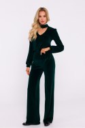 Spodnie Damskie Model MOE830 Green - Moe Moe Spodnie Damskie Model MOE830 Green - Moe Moe