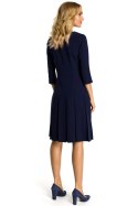 Sukienka Model MOE336 Navy - Moe Moe Sukienka Model MOE336 Navy - Moe Moe