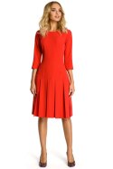 Sukienka Model MOE336 Red - Moe Moe Sukienka Model MOE336 Red - Moe Moe
