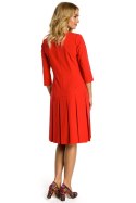 Sukienka Model MOE336 Red - Moe Moe Sukienka Model MOE336 Red - Moe Moe