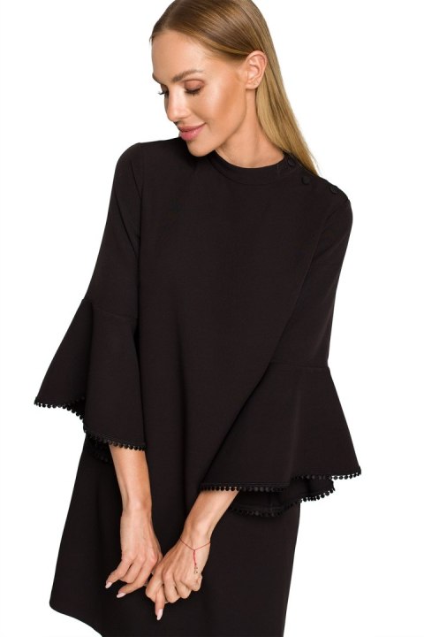 Sukienka Model MOE698 Black - Moe Moe Sukienka Model MOE698 Black - Moe Moe