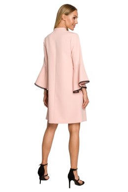 Sukienka Model MOE698 Powder Pink - Moe Hurtownia odzieży on-line, moda damska, bielizna i obuwie dla kobiet - Matterhorn.pl Moe