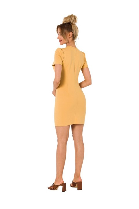Sukienka Model MOE731 Honey - Moe Moe Sukienka Model MOE731 Honey - Moe Moe