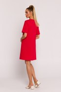Sukienka Model MOE788 Red - Moe Moe Sukienka Model MOE788 Red - Moe Moe